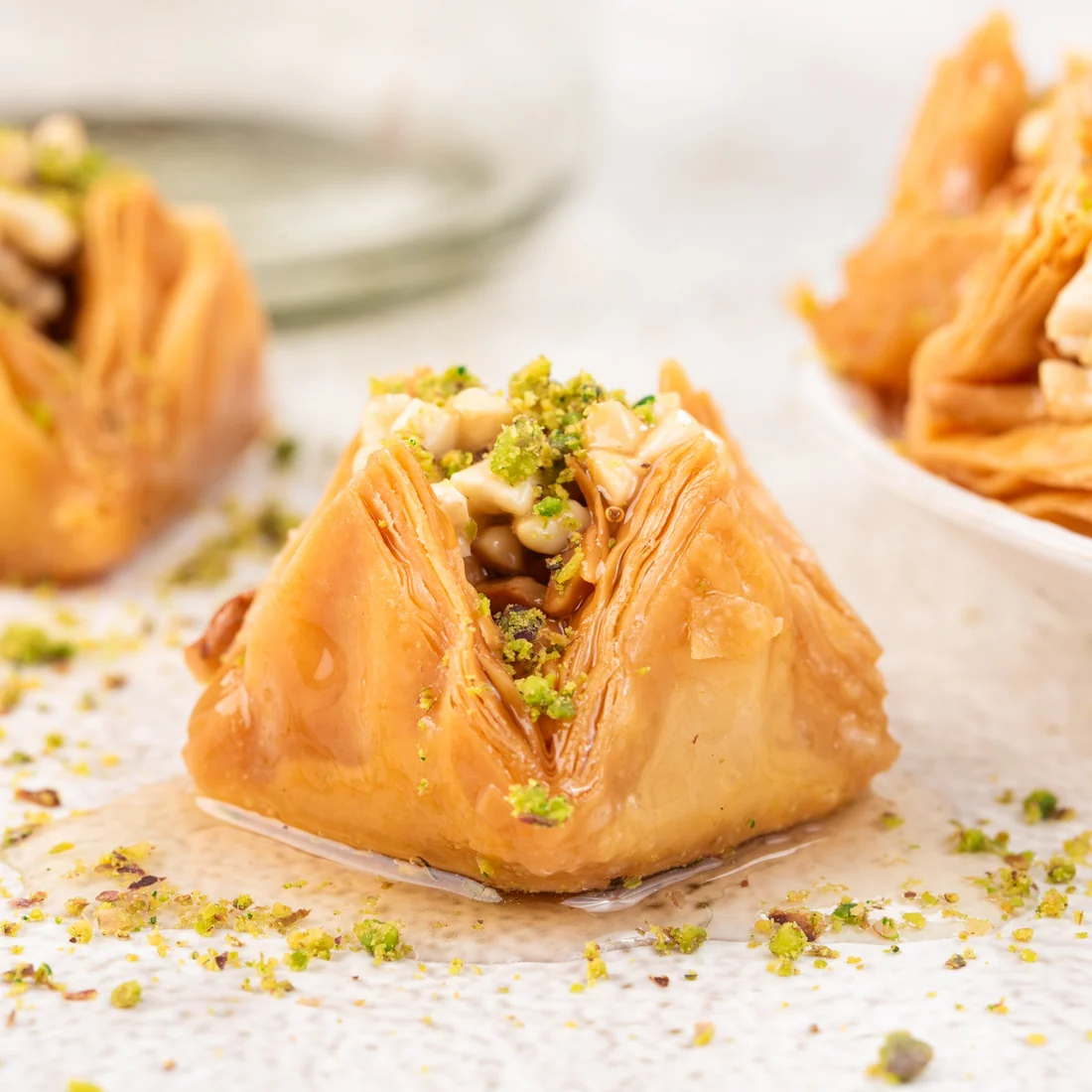 Kaju Pyramid Baklava